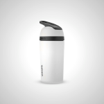 Owala 14oz Stainless Steel Flip Bottle - White | Kids Insulated Water Bottle