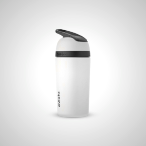 Owala 14oz Stainless Steel Flip Bottle - White | Kids Insulated Water Bottle
