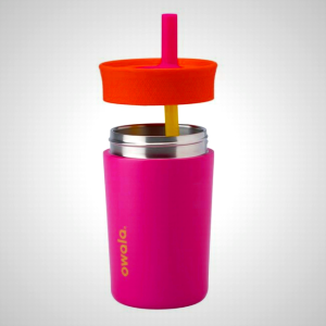 Pink Owala 12oz Stainless Steel Tumbler - Spill-Resistant Kids Cup