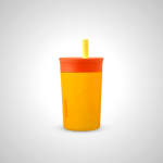 Owala 12oz Insulated Tumbler - Vibrant Orange | Spill-Resistant & Kid-Friendly