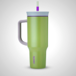 Owala 40oz Green Tumbler - Insulated Water Bottle with 2-in-1 Sip-or-Swig Lid