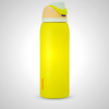 Yellow Owala 40oz FreeSip - Leak-Proof Insulated Water Bottle with Built-In Straw for All-Day Hydration