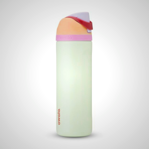 White Owala 24oz FreeSip Insulated Water Bottle - Leak-Proof with Built-In Straw