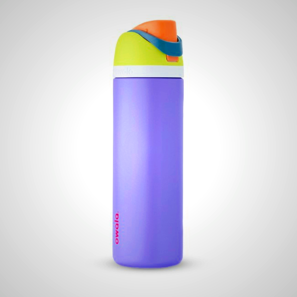 Purple Owala 24oz FreeSip Insulated Water Bottle - Leak-Proof with Built-In Straw