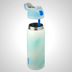 Owala 16oz Cosmic White/Blue FreeSip Water Bottle - Triple Insulated & Leak-Proof